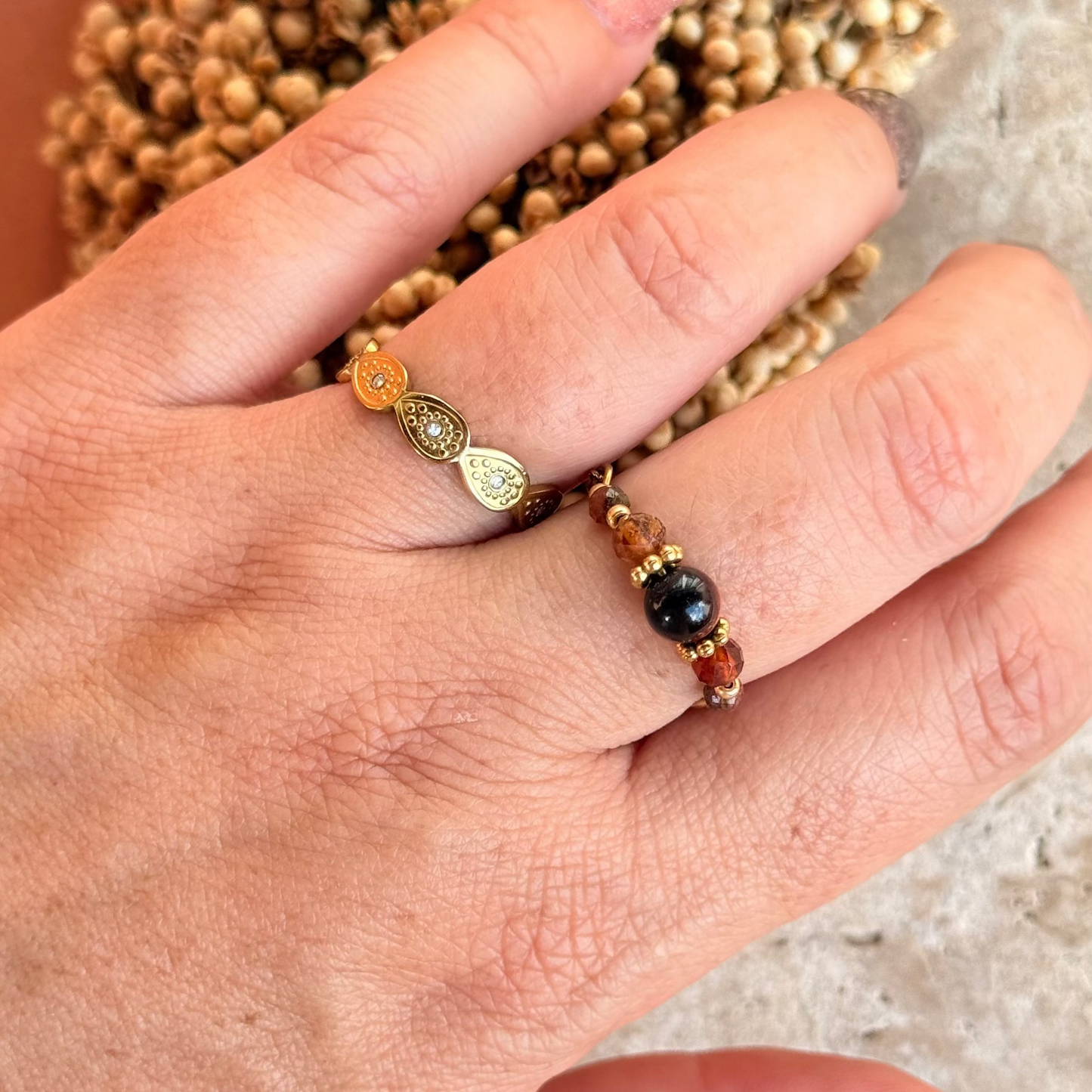Bague Elixir ; création