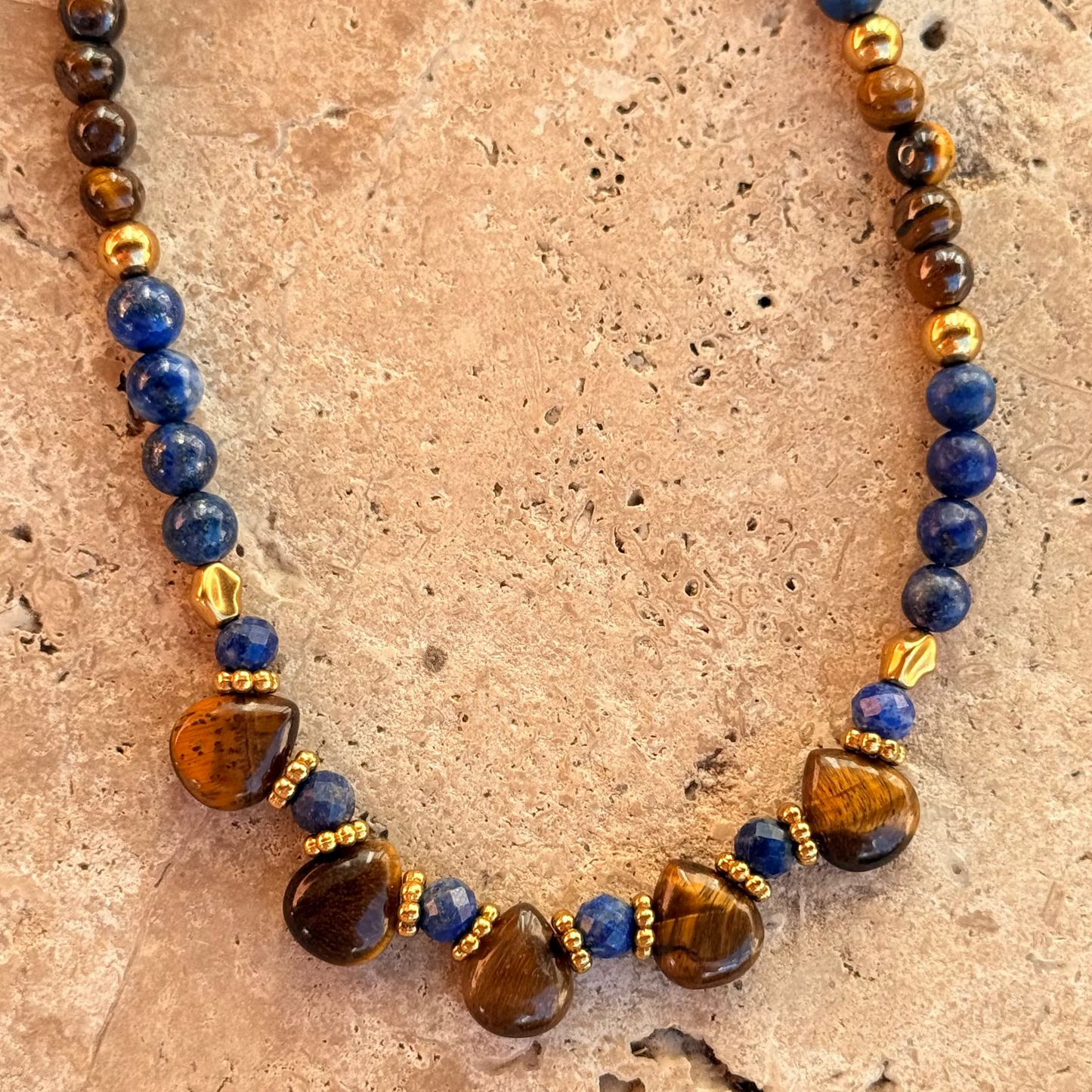 Collier Gouttes Zénith ; création