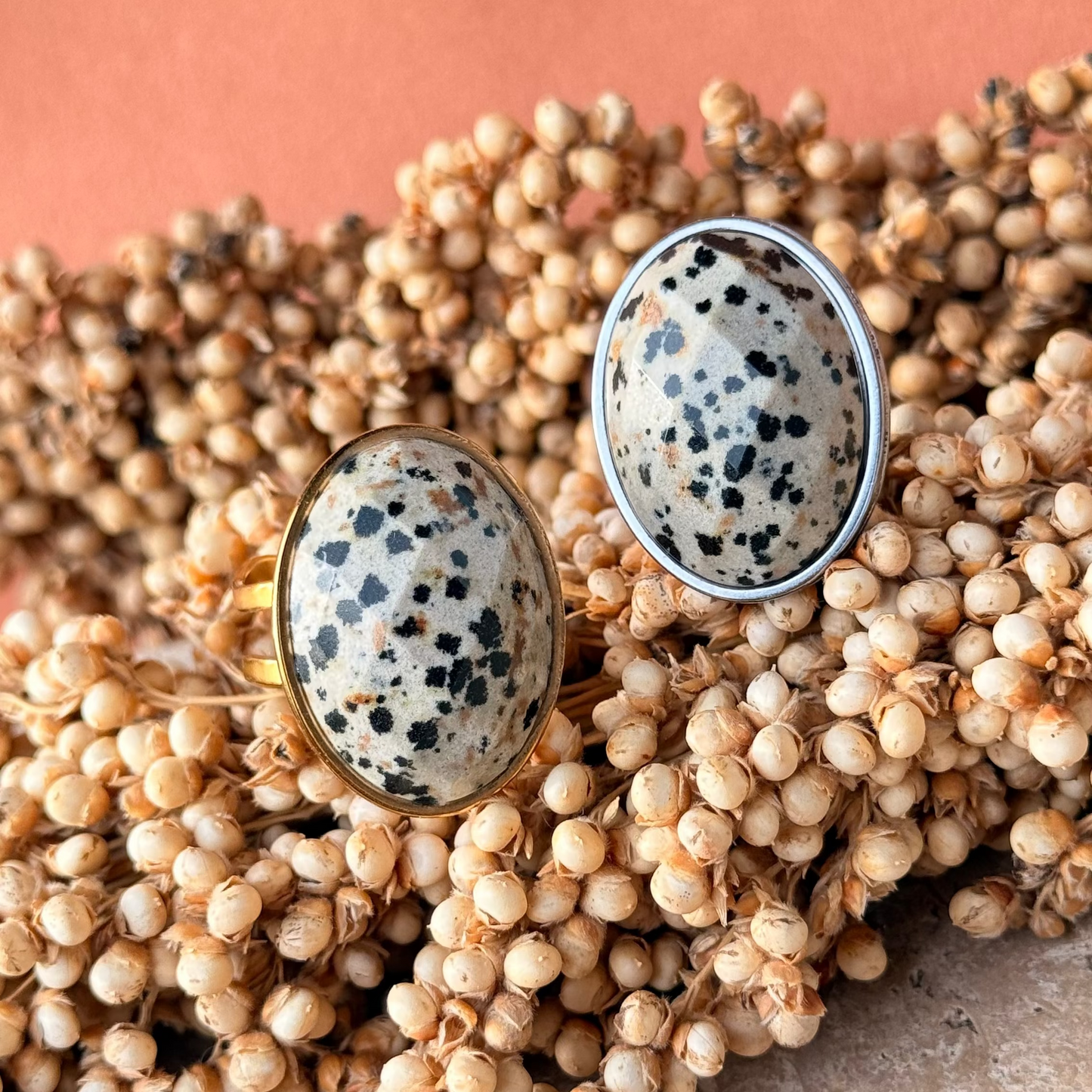 Bague Majestic dalmatien ; création