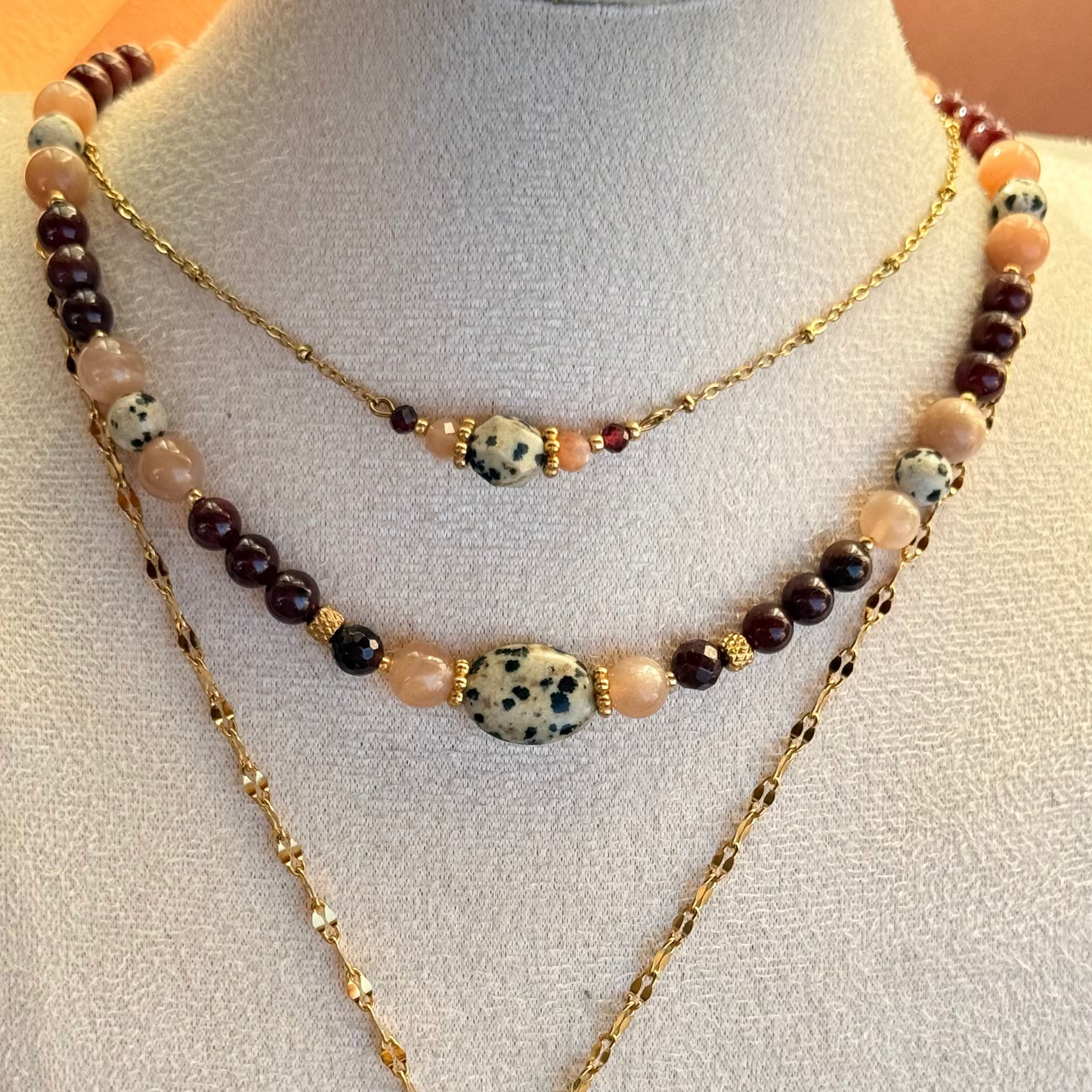 Collier Baby Romy ; Création