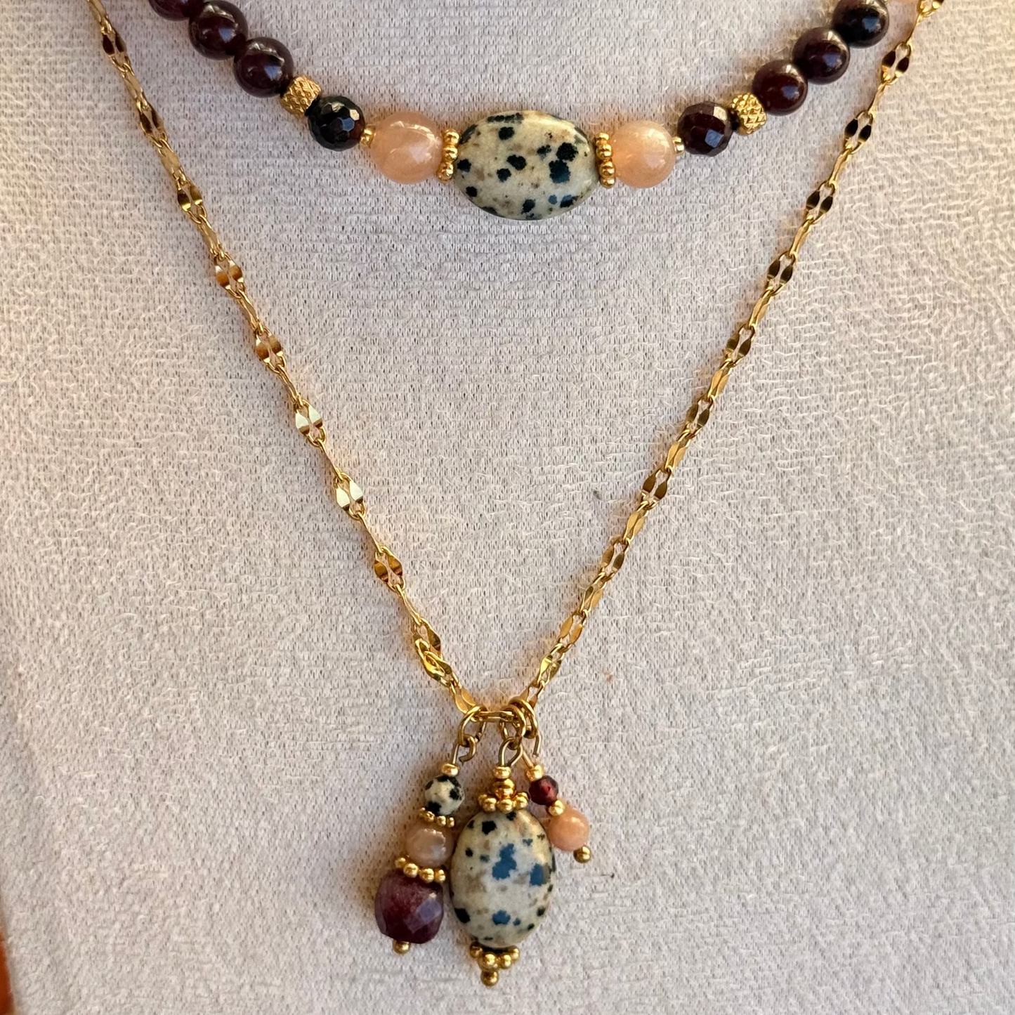 Collier Grigri Romy ; Création