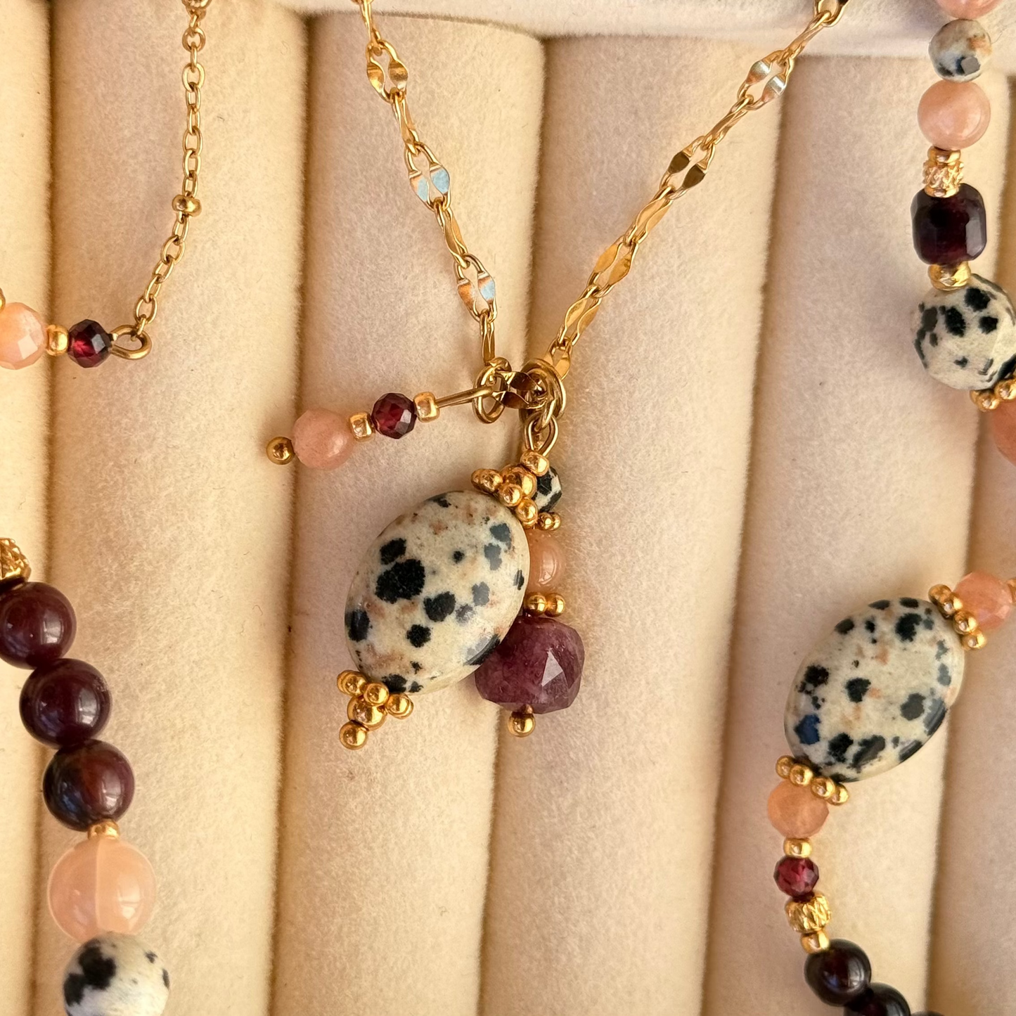 Collier Grigri Romy ; Création