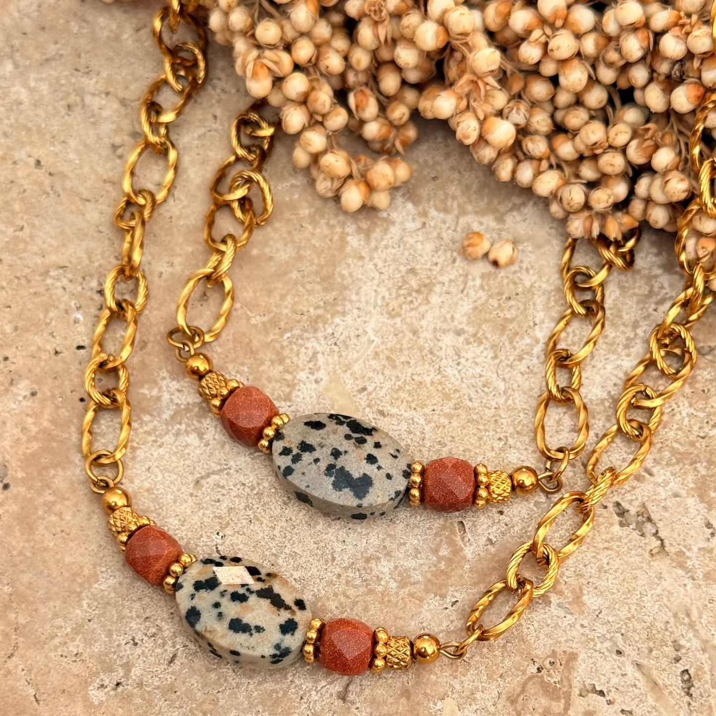 Collier Baby Sienna ; création