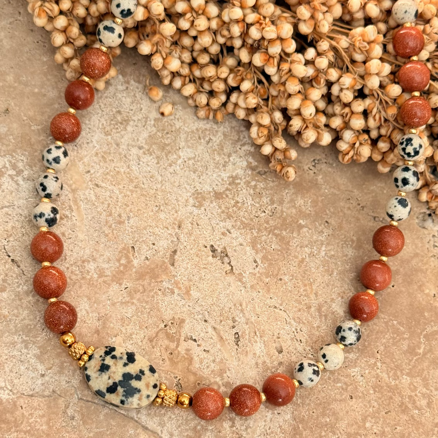 Collier Sienna ; création