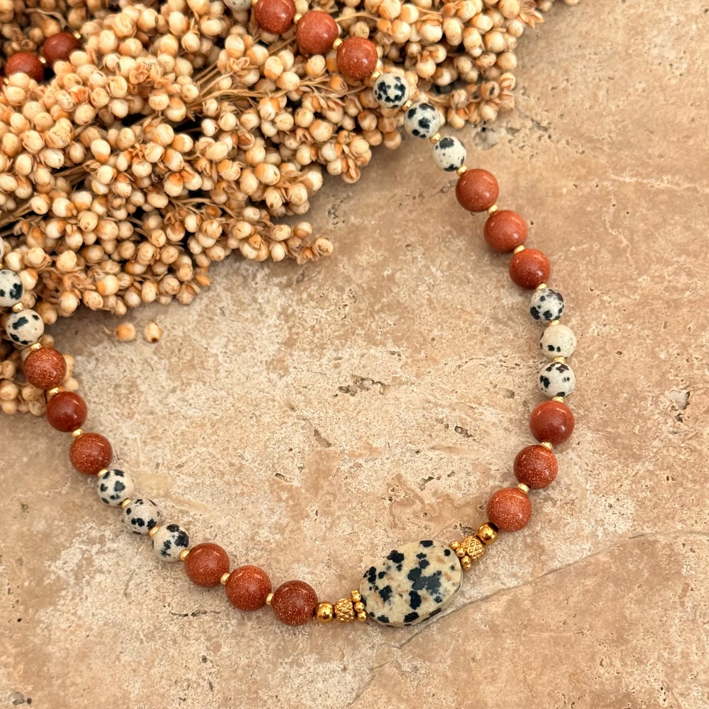 Collier Sienna ; création