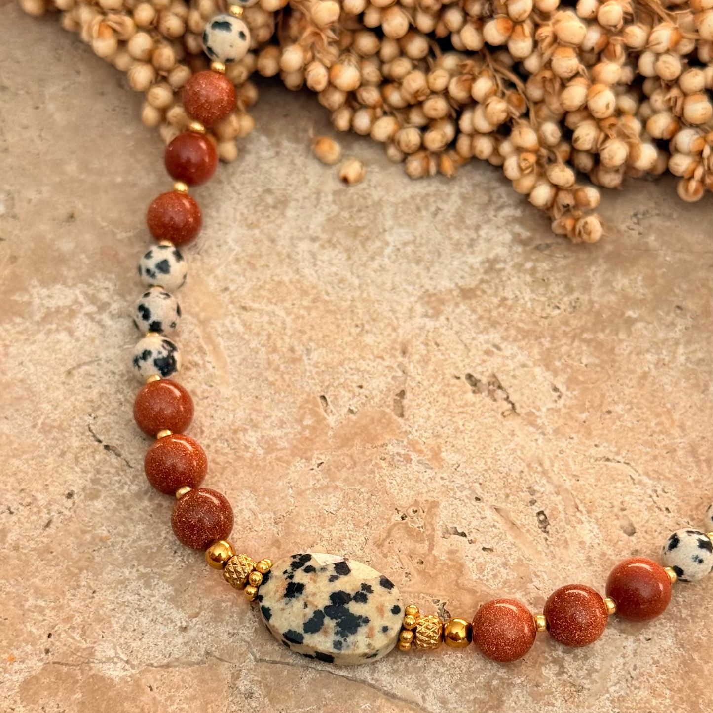Collier Sienna ; création